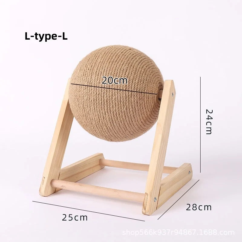 Cat Scratching Ball Toy