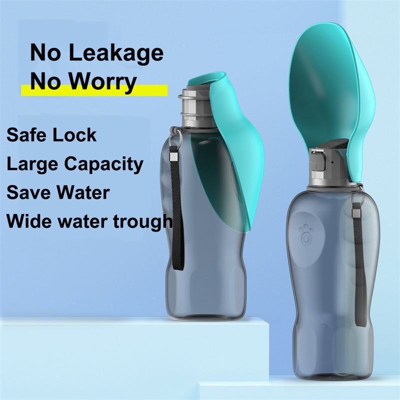 800ml Dog Water Bottle – Botella portátil para perros
