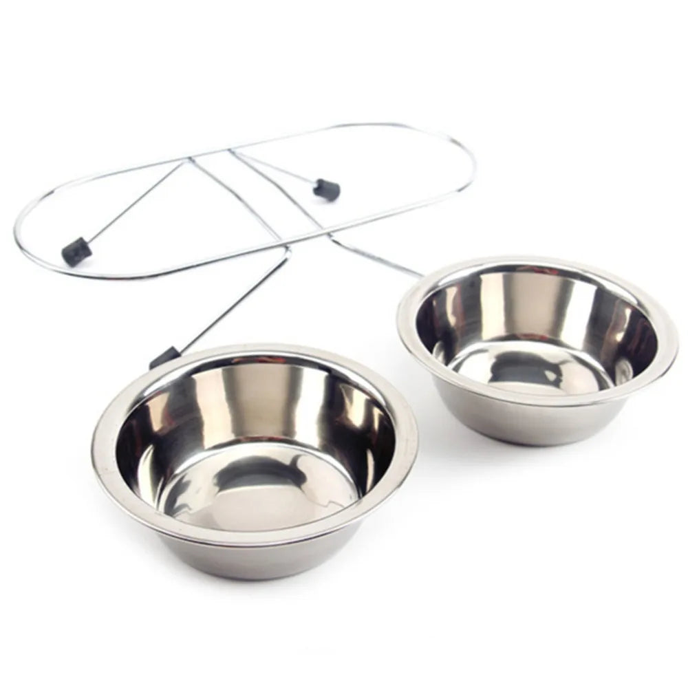 2 Dog Bowl – Tazón de acero inoxidable para mascotas