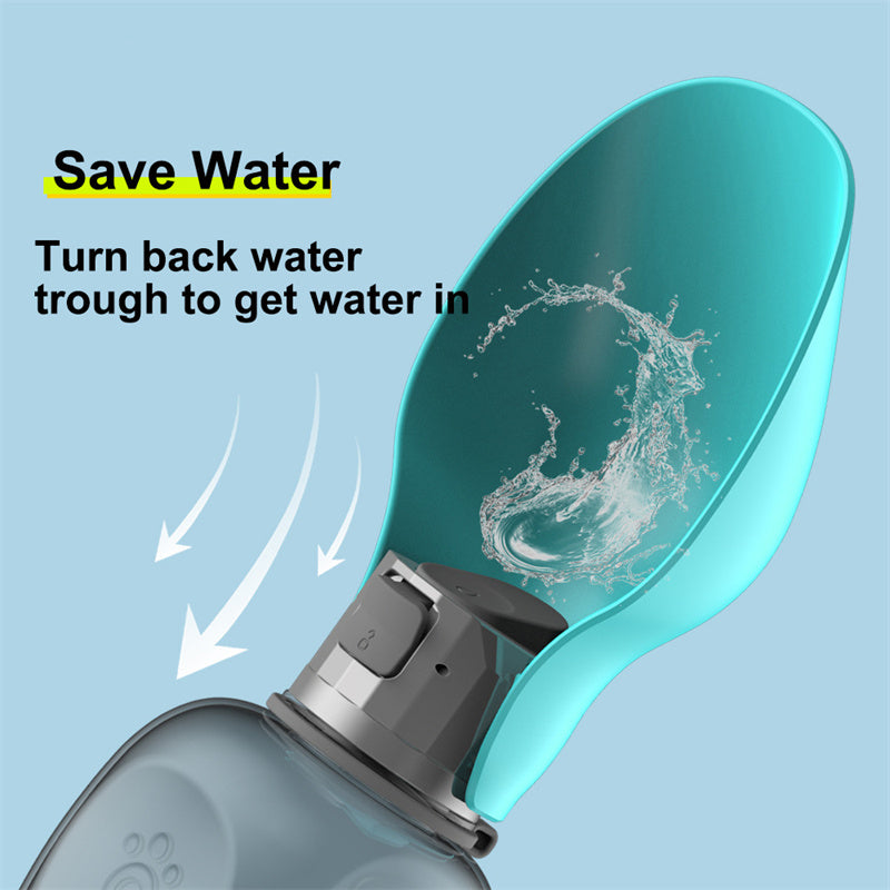 800ml Dog Water Bottle – Botella portátil para perros