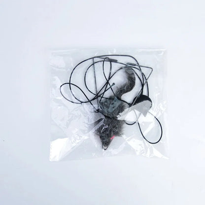 Interactive Cat Toy – Ratón colgante con clip