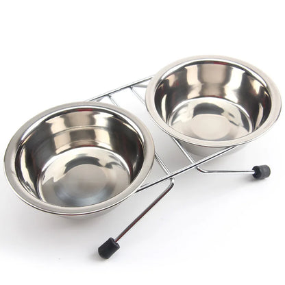 2 Dog Bowl – Tazón de acero inoxidable para mascotas