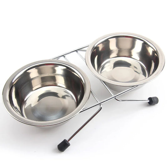 2 Dog Bowl – Tazón de acero inoxidable para mascotas