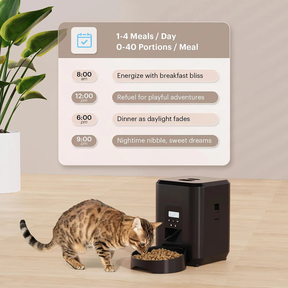New 2L Pet Feeder – Smart Food Dispenser para perros y gatos