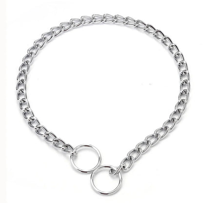 Pet P – Collar de cadena de serpiente para perros