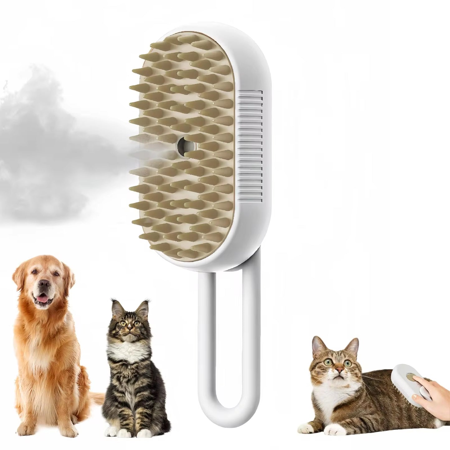 Cepillo eléctrico 3 en 1 para mascotas