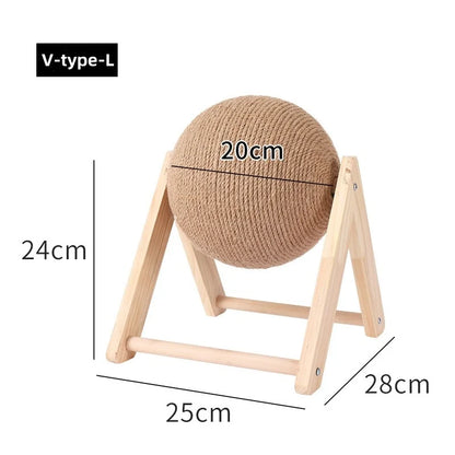 Cat Scratching Ball Toy 
