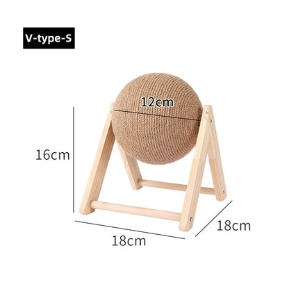 Cat Scratching Ball Toy 