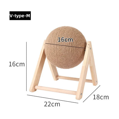 Cat Scratching Ball Toy 