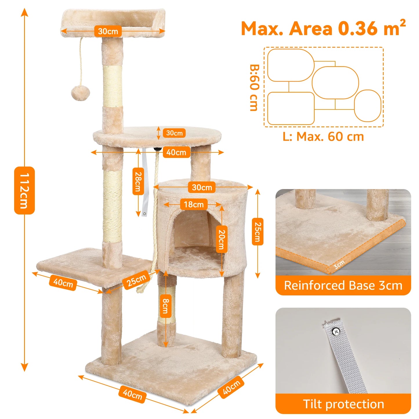 Passerscat Cat Tree – The Perfect Kingdom for Your Feline