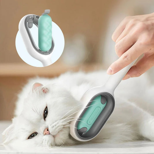 Clean Cat Dog Hair Removal Comb with Wipes – Peine quitapelos