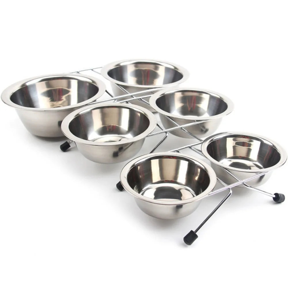 2 Dog Bowl – Tazón de acero inoxidable para mascotas