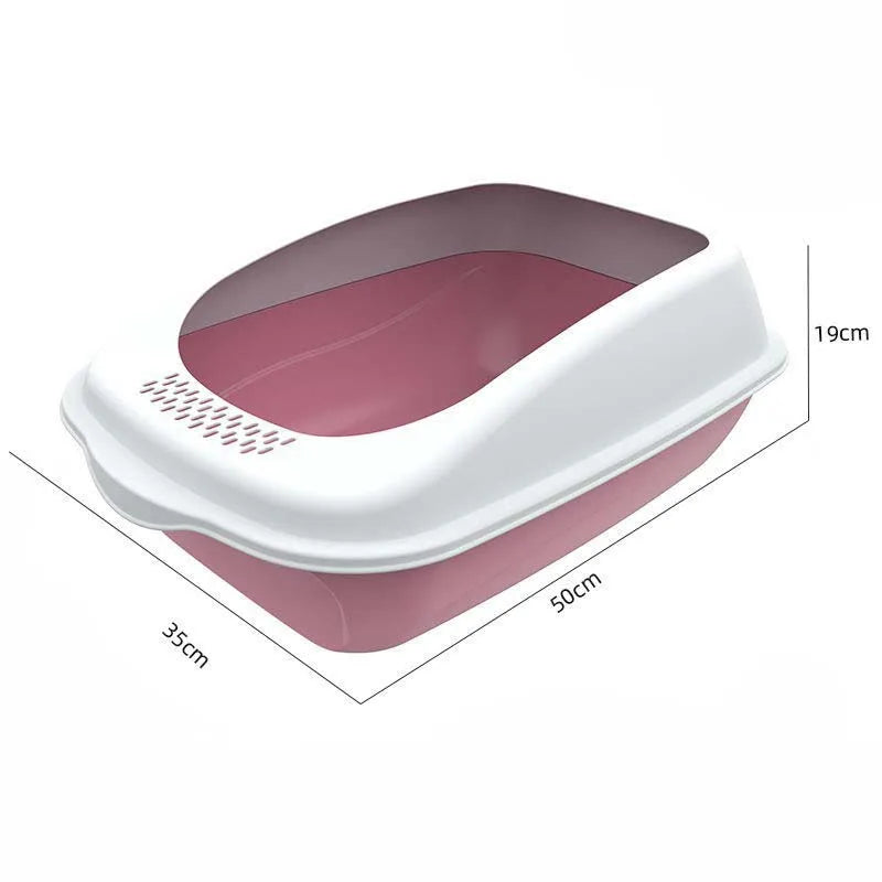 Pet Litter Box – Arenero cerrado anti-derrames y desodorizante