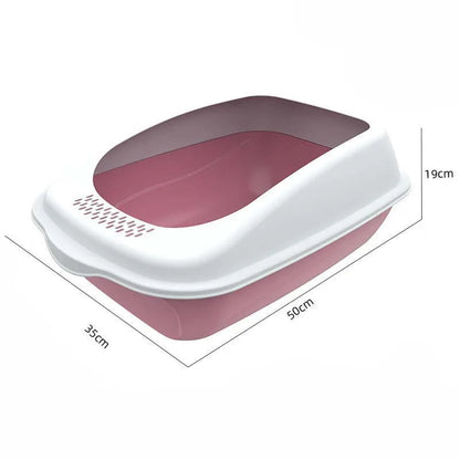 Pet Litter Box – Arenero cerrado anti-derrames y desodorizante