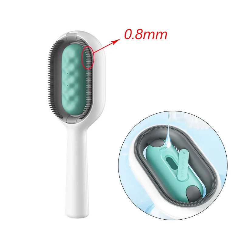 Clean Cat Dog Hair Removal Comb with Wipes – Peine quitapelos